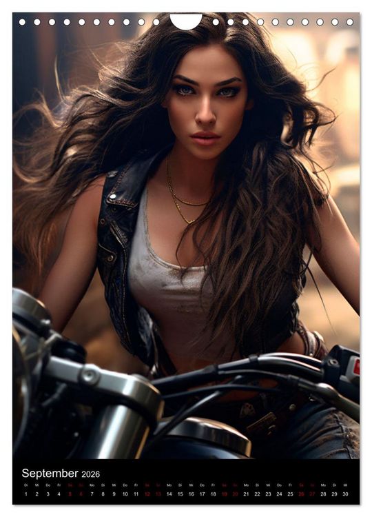 Produktbild: Riding Beauties (Wandkalender 2026 DIN A4 hoch), CALVENDO Monatskalender