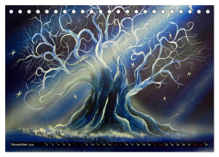 Produktbild: Im Traum ein Baum (Tischkalender 2026 DIN A5 quer), CALVENDO Monatskalender