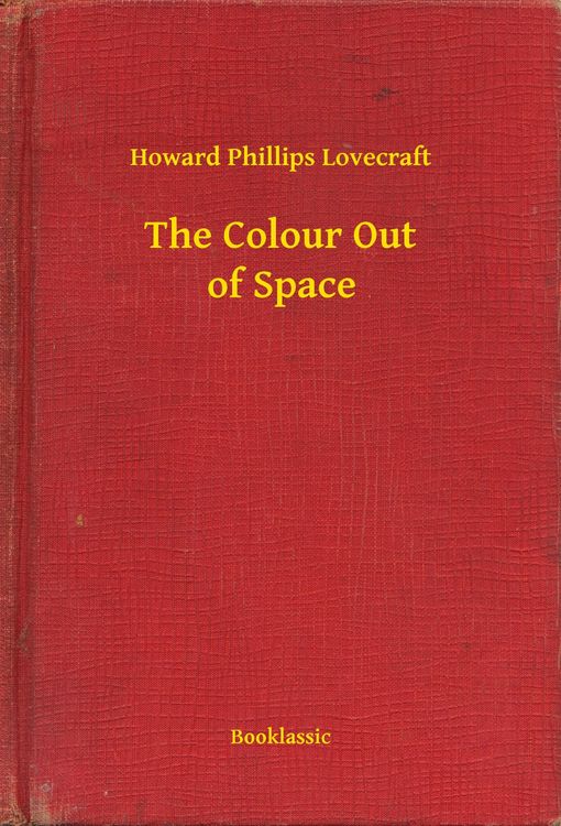 Produktbild: The Colour Out of Space