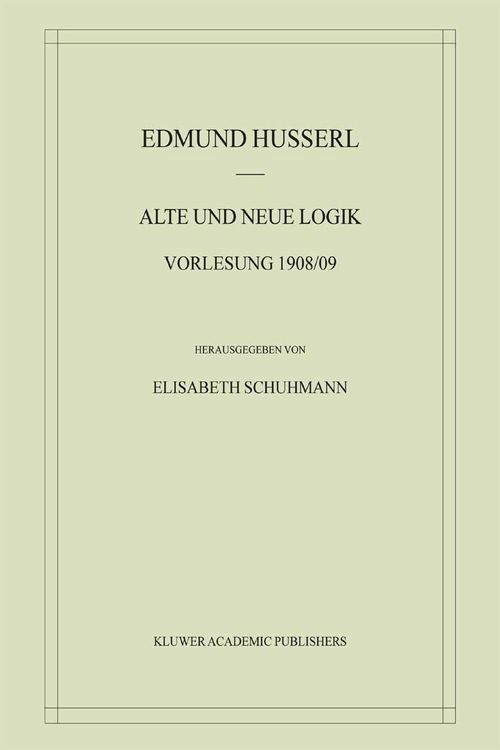 Produktbild: Alte und Neue Logik