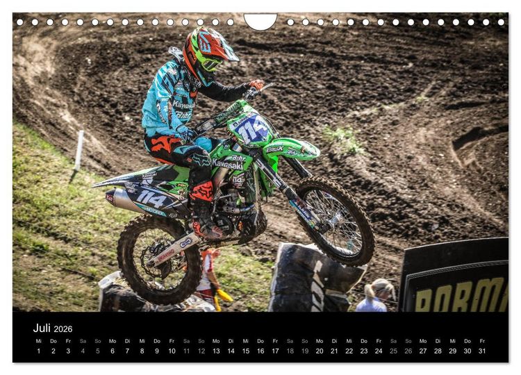 Produktbild: MX Ladies Kalender 2026 (Wandkalender 2026 DIN A4 quer), CALVENDO Monatskalender