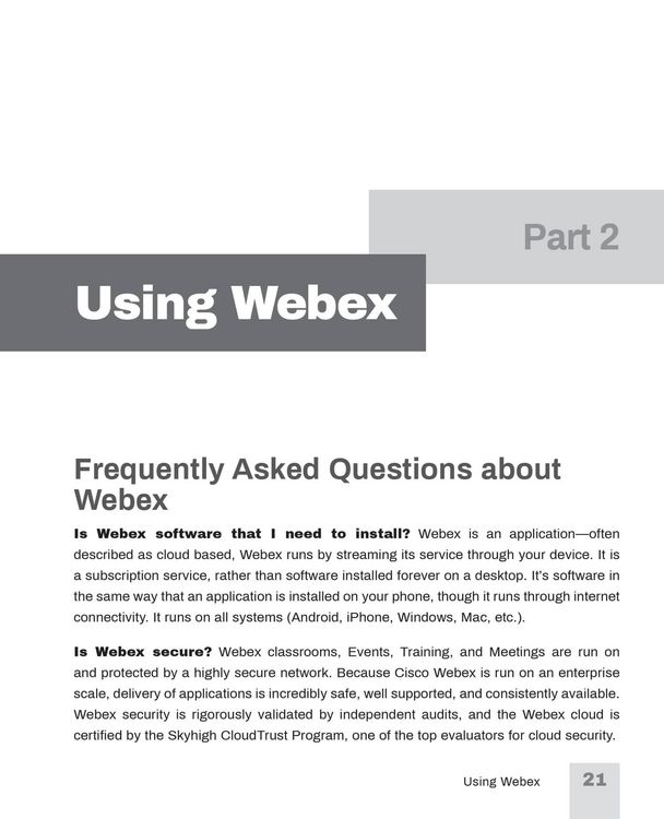 Produktbild: Introduction to Teaching with Webex