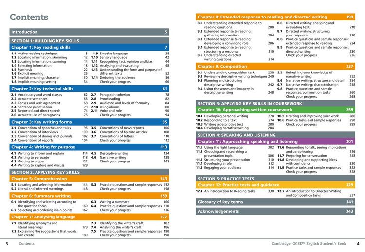 Produktbild: Cambridge IGCSE(TM) English Student's Book