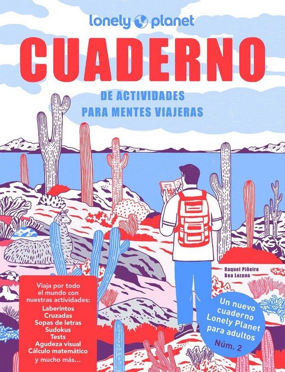 Produktbild: Cuaderno de actividades para mentes viajeras. Vol. 2
