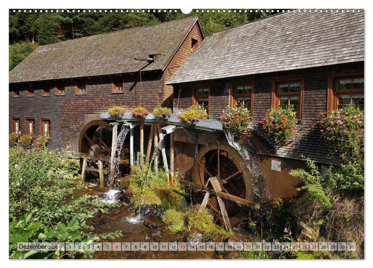 Produktbild: S&uuml;dschwarzwald - Impressionen (hochwertiger Premium Wandkalender 2026 DIN A2 quer), Kunstdruck in Hochglanz
