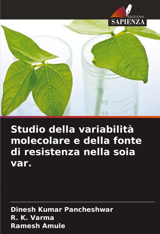 Produktbild: Studio della variabilit&agrave; molecolare e della fonte di resistenza nella soia var.