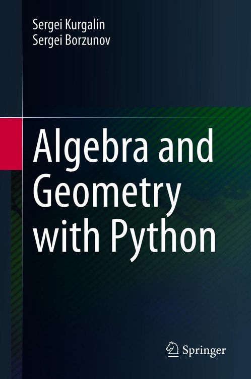 Produktbild: Algebra and Geometry with Python