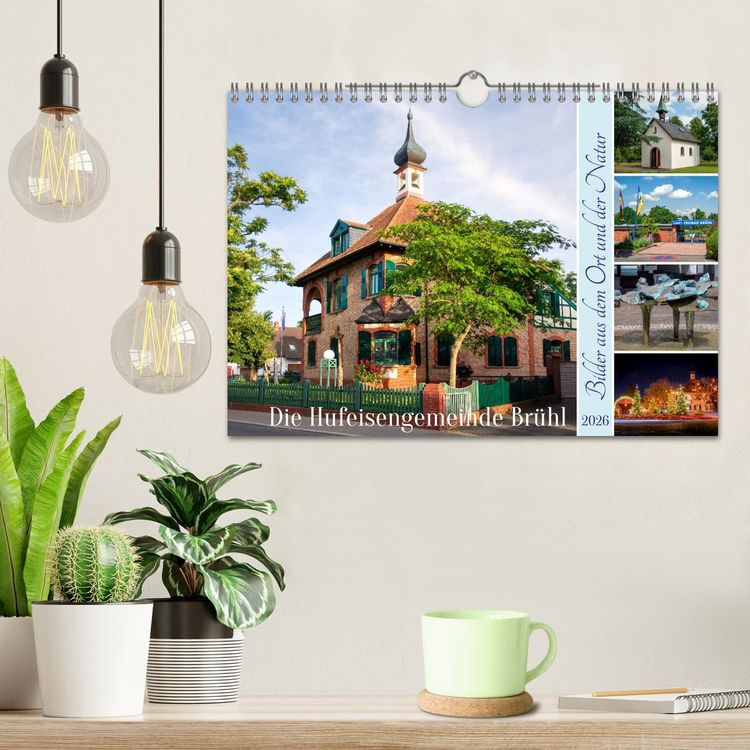 Produktbild: Die Hufeisengemeinde Br&uuml;hl (Wandkalender 2026 DIN A4 quer), CALVENDO Monatskalender