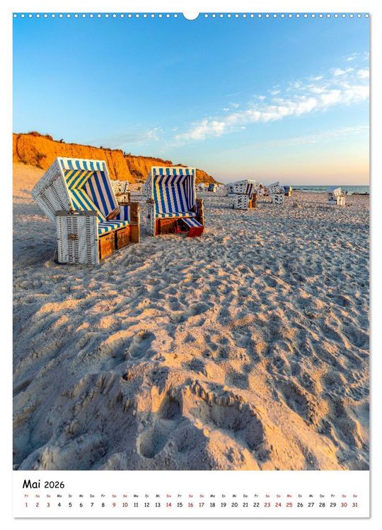 Produktbild: Bezauberndes Sylt (Wandkalender 2026 DIN A2 hoch), CALVENDO Monatskalender