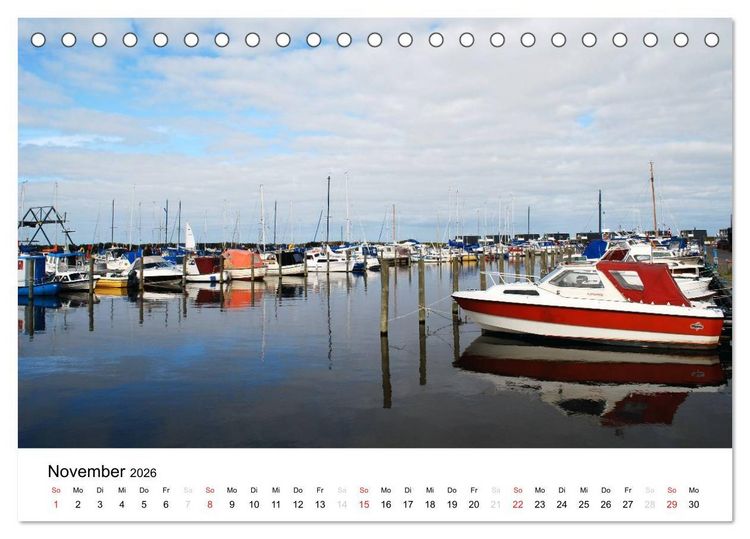 Produktbild: D&auml;nemark - Unterwegs in J&uuml;tland (Tischkalender 2026 DIN A5 quer), CALVENDO Monatskalender