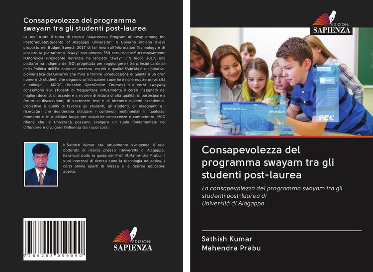 Produktbild: Consapevolezza del programma swayam tra gli studenti post-laurea