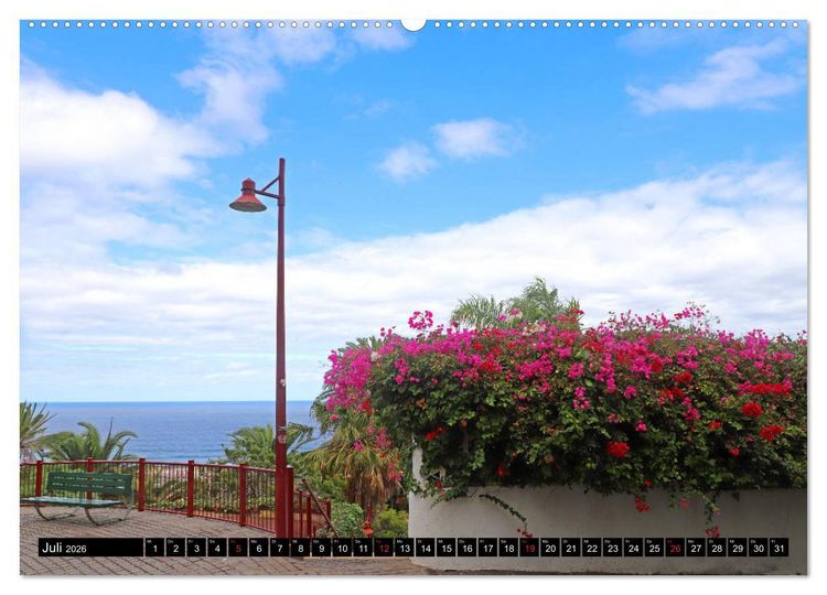 Produktbild: Puerto de la Cruz - Stadt am Atlantik (Wandkalender 2026 DIN A2 quer), CALVENDO Monatskalender