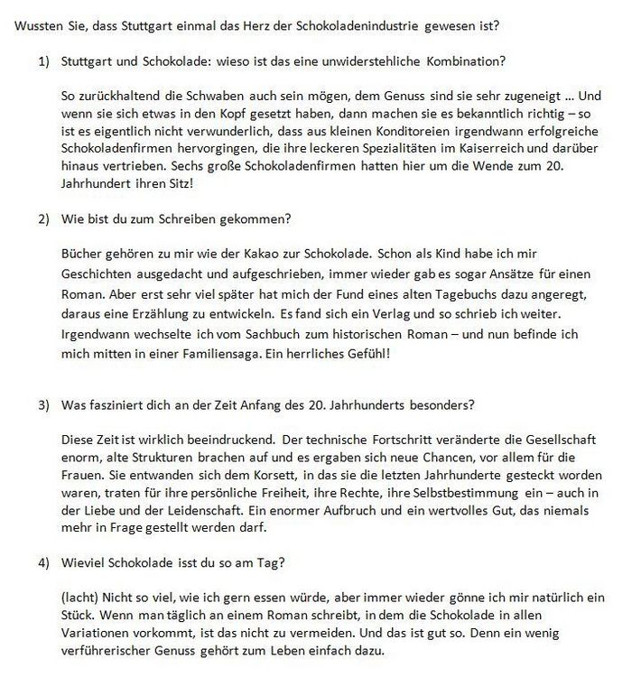 Produktbild: Die Schokoladenvilla