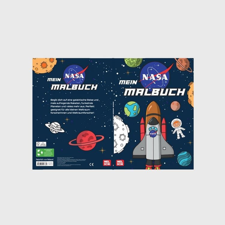 Produktbild: NASA: Mein Malbuch