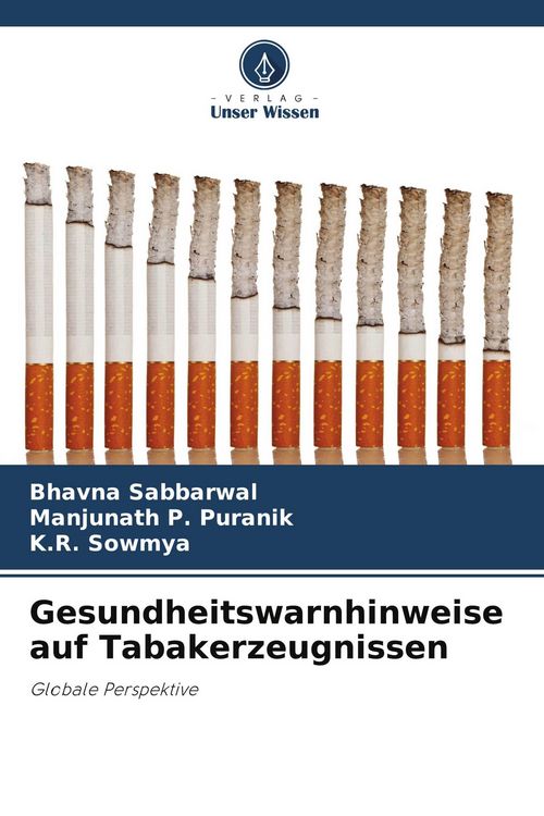 Produktbild: Gesundheitswarnhinweise auf Tabakerzeugnissen