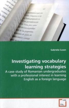Produktbild: Cusen, G: Investigating vocabulary learning strategies
