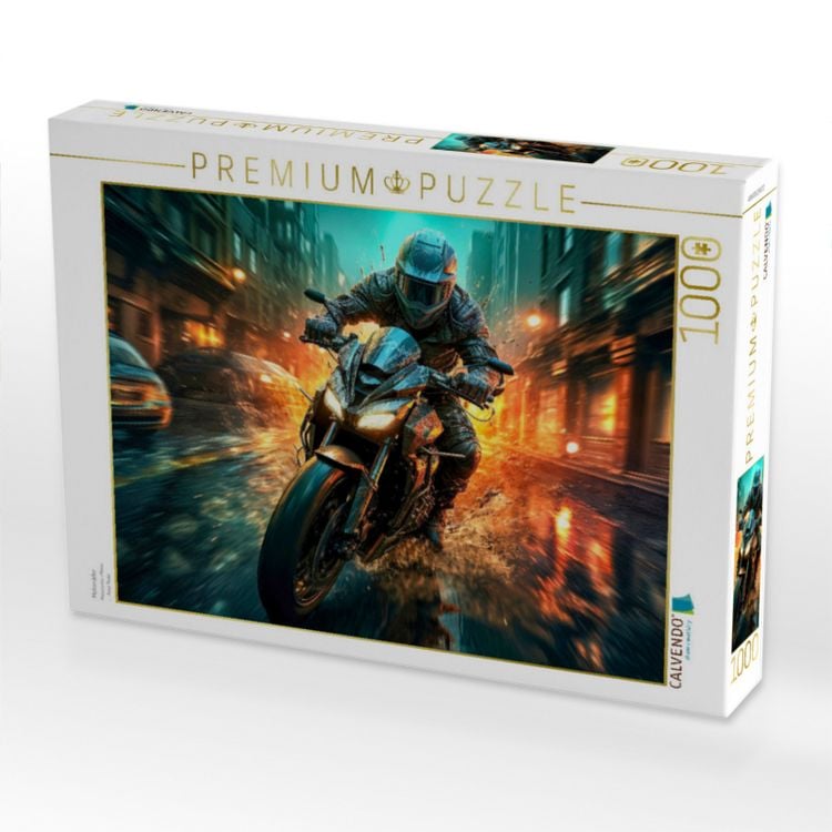 Produktbild: CALVENDO Puzzle Motorr&auml;der | 1000 Teile Lege-Gr&ouml;&szlig;e 64x48cm Foto-Puzzle f&uuml;r gl&uuml;ckliche Stunden