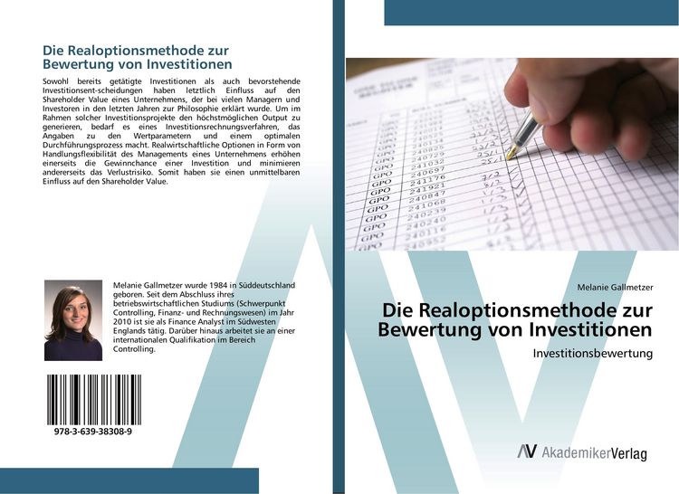 Produktbild: Die Realoptionsmethode zur Bewertung von Investitionen