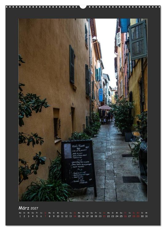 Produktbild: Saint Tropez (Wandkalender 2027 DIN A2 hoch), CALVENDO Monatskalender
