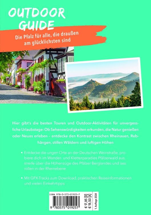 Produktbild: Marco Polo Outdoor Guide Reisef&uuml;hrer Pfalz