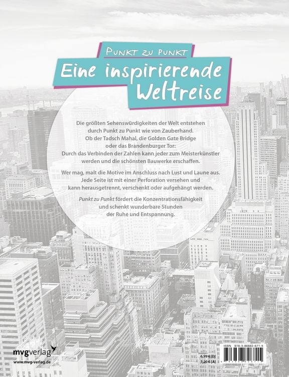 Produktbild: Punkt zu Punkt: Eine inspirierende Weltreise: Malbuch f&uuml;r Erwachsene