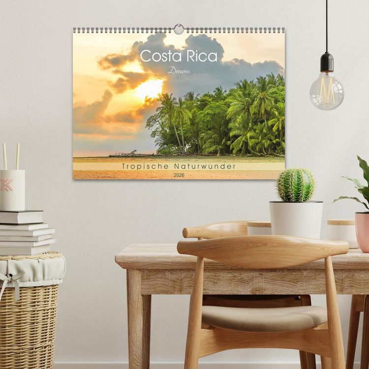 Produktbild: Costa Rica Dreams Tropische Naturwunder (Wandkalender 2026 DIN A3 quer), CALVENDO Monatskalender