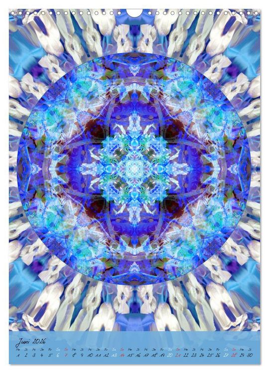 Produktbild: Mandala Energien (Wandkalender 2026 DIN A3 hoch), CALVENDO Monatskalender