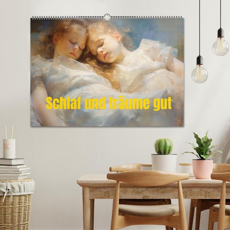 Produktbild: Schlaf und tr&auml;ume gut (Wandkalender 2026 DIN A2 quer), CALVENDO Monatskalender