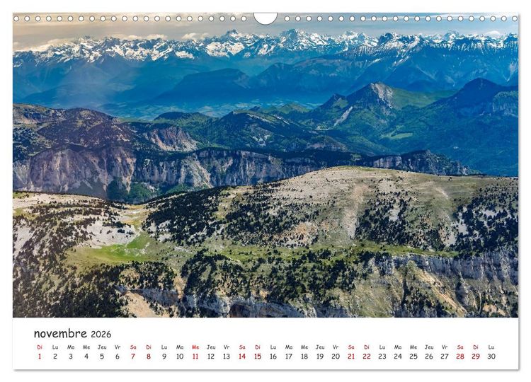 Produktbild: Les Hauts du Vercors (Calendrier mural 2026 DIN A3 vertical), CALVENDO calendrier mensuel
