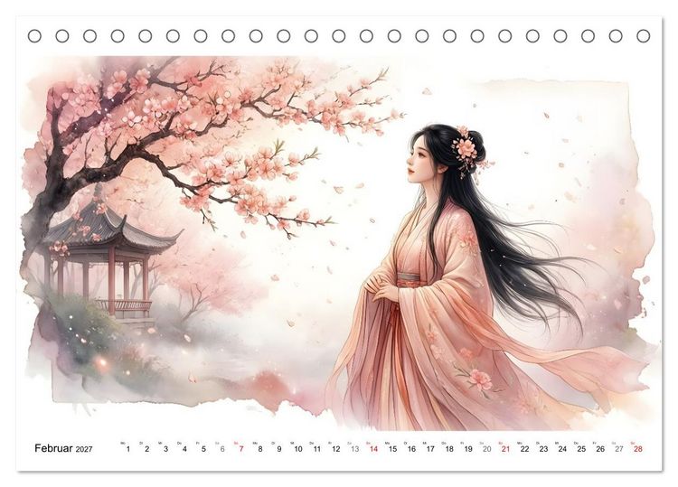 Produktbild: Zw&ouml;lf Farben der Stille (Tischkalender 2027 DIN A5 quer), CALVENDO Monatskalender