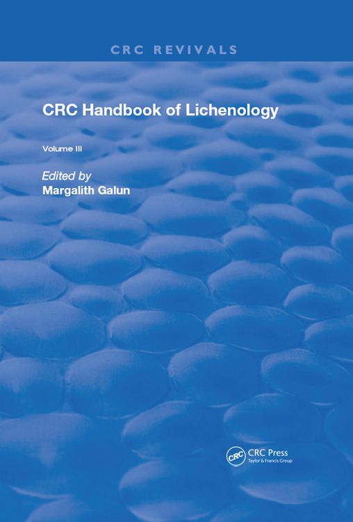 Produktbild: Handbook of Lichenology