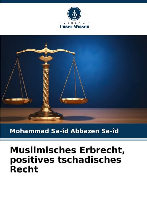 Produktbild: Muslimisches Erbrecht, positives tschadisches Recht