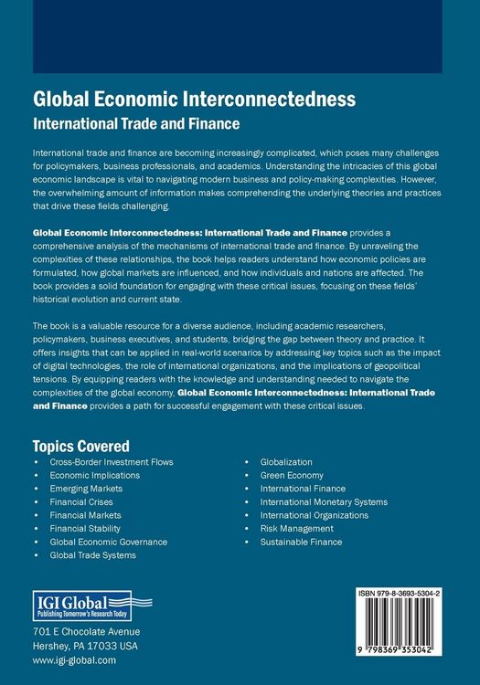 Produktbild: Global Economic Interconnectedness