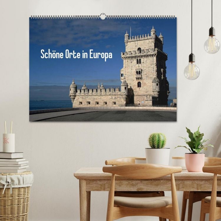 Produktbild: Sch&ouml;ne Orte in Europa (Wandkalender 2026 DIN A2 quer), CALVENDO Monatskalender