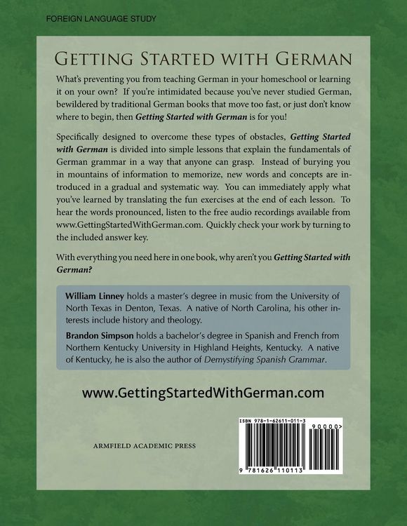 Produktbild: Getting Started with German