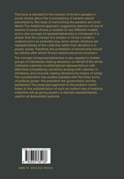 Produktbild: Aggregation and Representation of Preferences