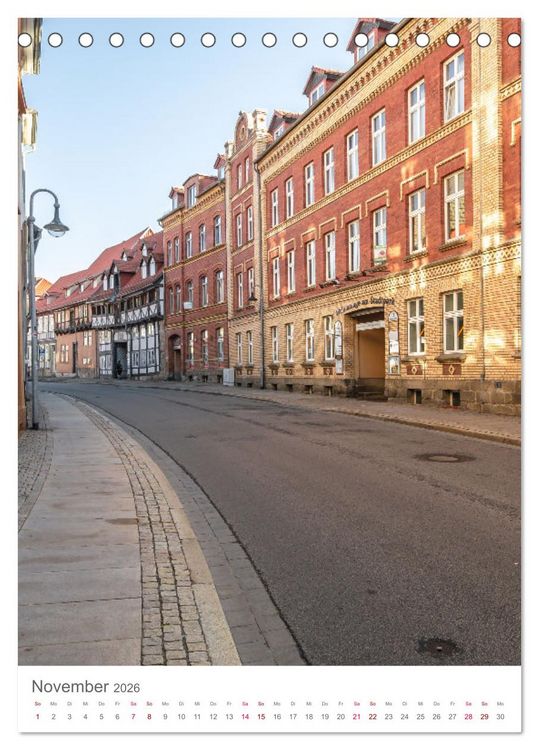 Produktbild: Fachwerk in Halberstadt (Tischkalender 2026 DIN A5 hoch), CALVENDO Monatskalender