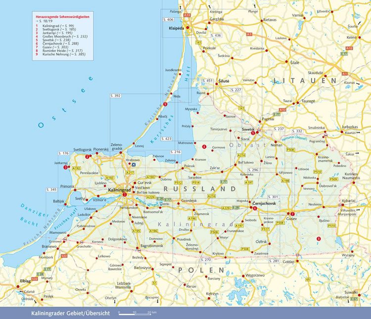 Produktbild: TRESCHER Reisef&uuml;hrer Kaliningrad K&ouml;nigsberg