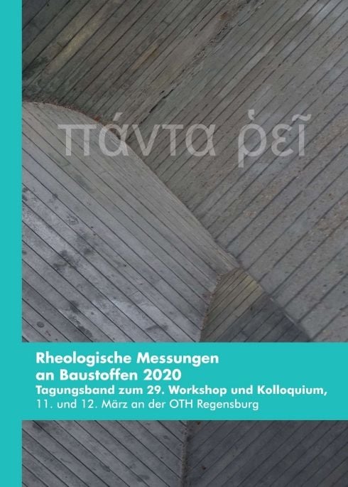 Produktbild: Rheologische Messungen an Baustoffen 2020