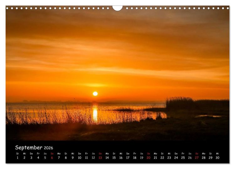 Produktbild: Ostseeregion Dar&szlig;-Zingst (Wandkalender 2026 DIN A3 quer), CALVENDO Monatskalender
