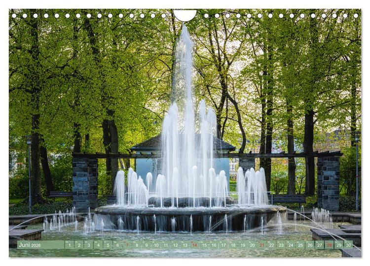 Produktbild: Chemnitz - Stadt und Natur (Wandkalender 2026 DIN A4 quer), CALVENDO Monatskalender