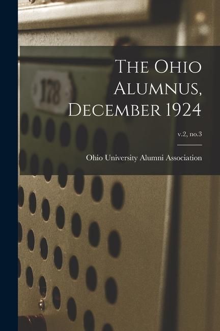 Produktbild: The Ohio Alumnus, December 1924; v.2, no.3