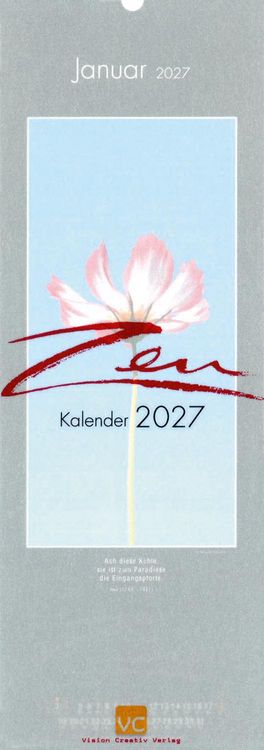 Produktbild: Zen-Kalender 2027