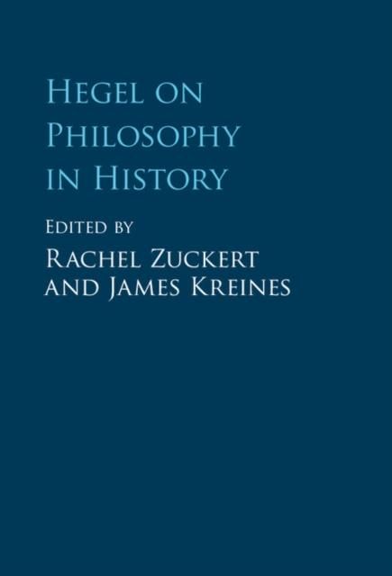 Produktbild: Hegel on Philosophy in History