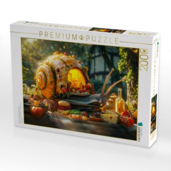 Produktbild: CALVENDO Puzzle Mmh, ein reich gedeckter Tisch | 2000 Teile Lege-Gr&ouml;&szlig;e 90x67cm Foto-Puzzle f&uuml;r gl&uuml;ckliche Stunden