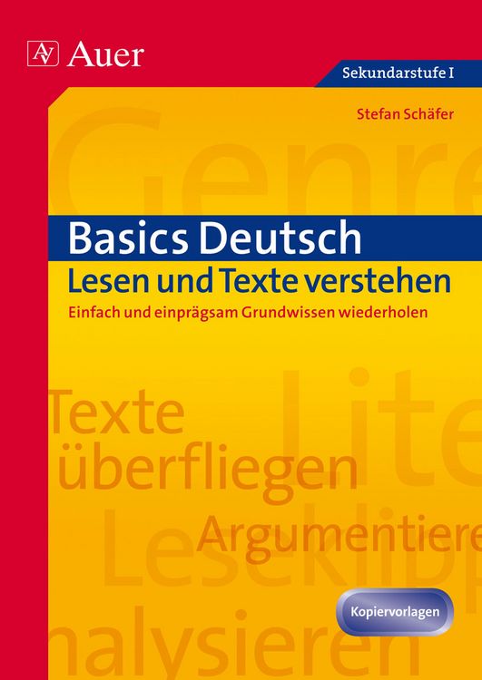 Produktbild: Basics Deutsch: Lesen