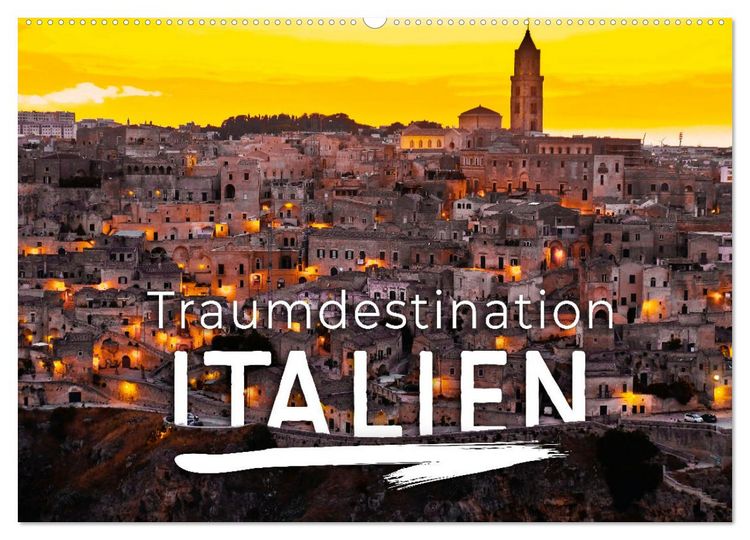 Produktbild: Traumdestination Italien (Wandkalender 2026 DIN A2 quer), CALVENDO Monatskalender