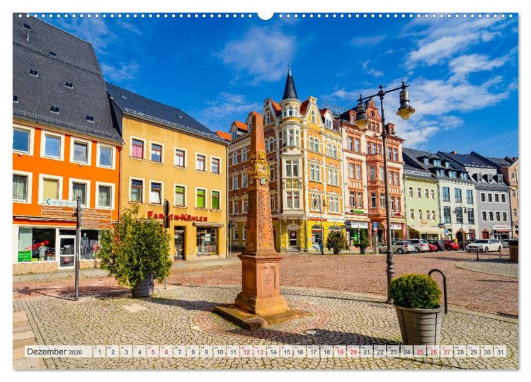Produktbild: Mittweida Impressionen (hochwertiger Premium Wandkalender 2026 DIN A2 quer), Kunstdruck in Hochglanz