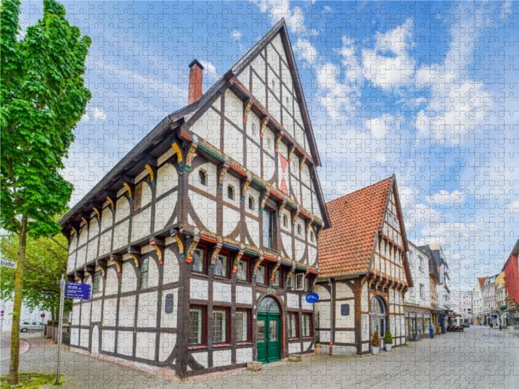 Produktbild: CALVENDO Puzzle Die Br&uuml;derstra&szlig;e | 1000 Teile Lege-Gr&ouml;&szlig;e 64x48cm Foto-Puzzle f&uuml;r gl&uuml;ckliche Stunden