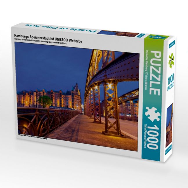 Produktbild: Hamburgs Speicherstadt ist UNESCO Welterbe (Puzzle)